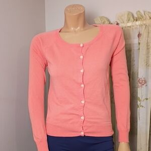 GAP‎ Pumpkin Button-Up Cardigan